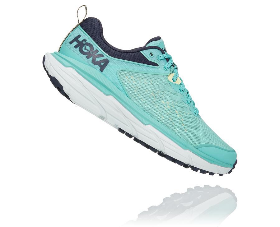 Hoka One One Trail Schoenen Dames - Challenger Atr 6 - Blauw/Wit - EQ5417298